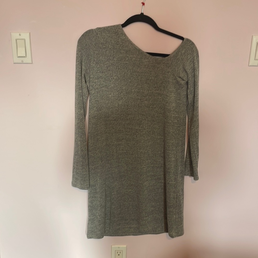 One shoulder Aritzia sweater dress